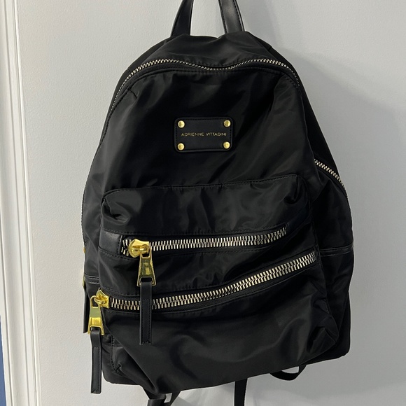 Adrienne Vittadini Backpack Black - Picture 1 of 2